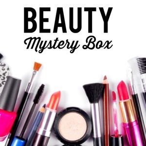 5 beauty items high end and drug store mystery box